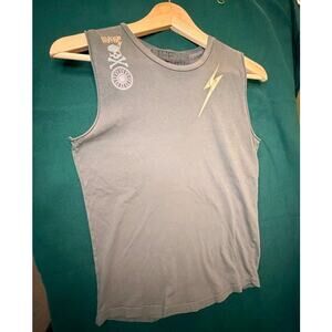 Life Nature Soul Free City Soulcycle Sleeveless Olive Green Tank  Sz Small